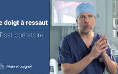 Doigt à ressaut : rééducation